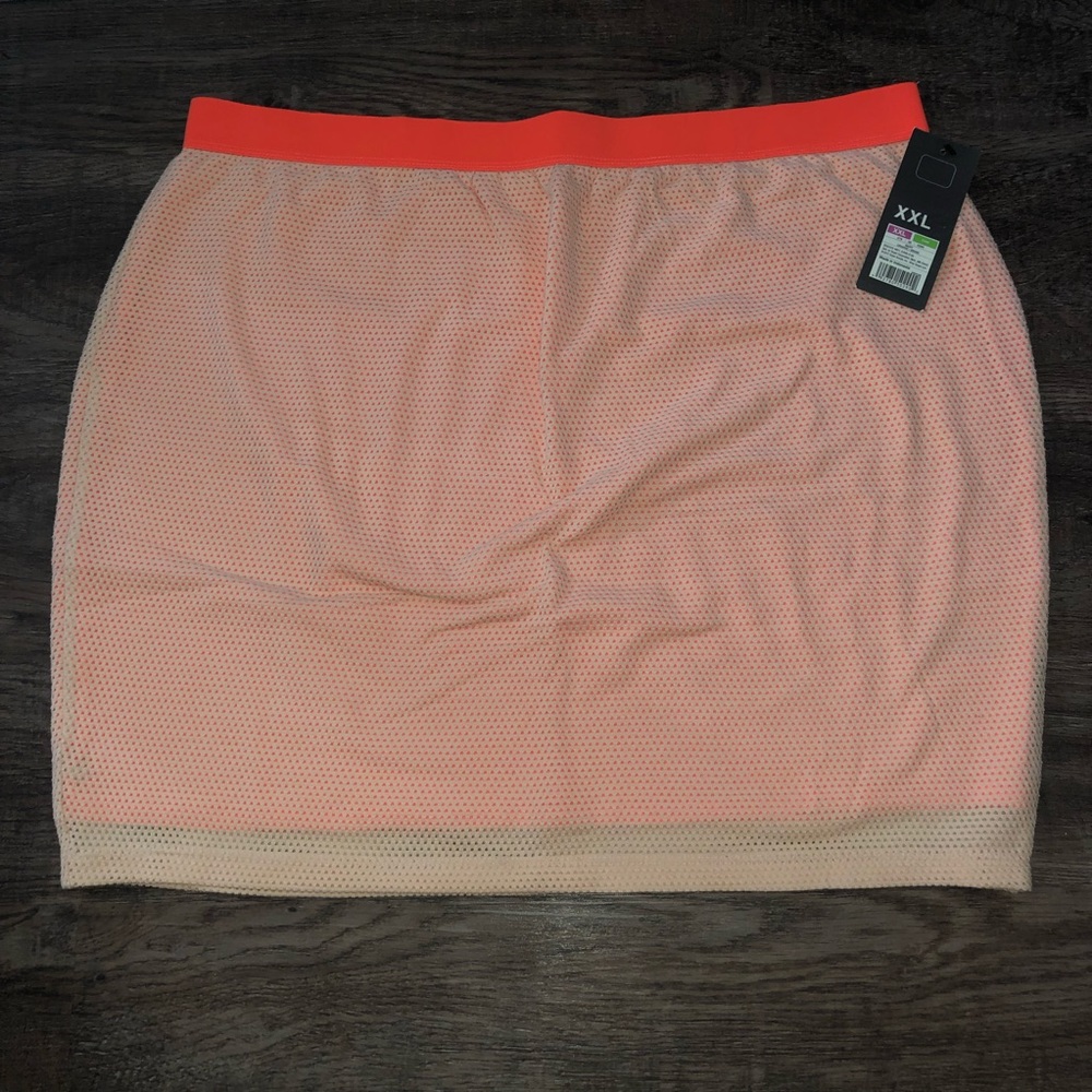Mossimo Neon Mesh Skirt